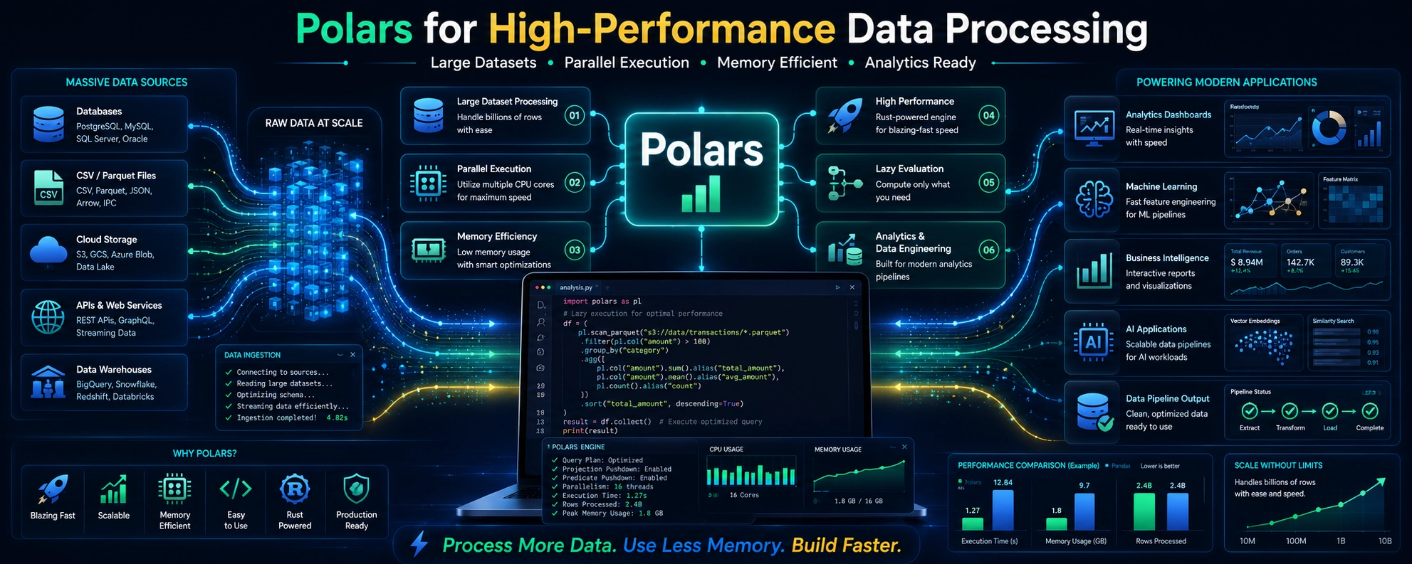 Learn Polars DataFrame library